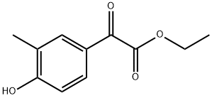 ethyl 2-(4-hydroxy-3-methylphenyl)-2-oxoacetate Structure