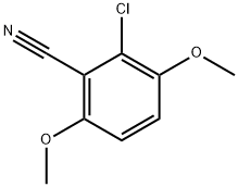 2-Chloro-3,6-dimethoxybenzonitrile Structure