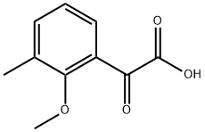 2-(2-methoxy-3-methylphenyl)-2-oxoacetic acid Structure