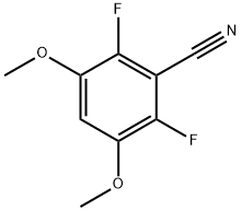 Benzonitrile, 2,6-difluoro-3,5-dimethoxy Structure