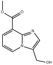 methyl 3-(hydroxymethyl)imidazo[1,2-a]pyridine-8-carboxylate Structure