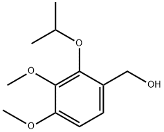 (2-Isopropoxy-3,4-dimethoxyphenyl)methanol Structure