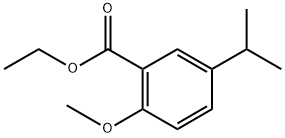 Ethyl 5-isopropyl-2-methoxybenzoate Structure