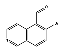 6-bromoisoquinoline-5-carbaldehyde Structure