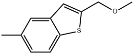 2-(Methoxymethyl)-5-methylbenzo[b]thiophene Structure