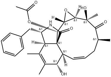 Epoxycytochalasin C, 19,20- Structure