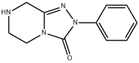 5,6,7,8-Tetrahydro-2-phenyl-1,2,4-triazolo[4,3-a]pyrazin-3(2H)-one Structure