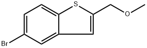 5-Bromo-2-(methoxymethyl)benzo[b]thiophene Structure