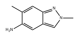 2,6-dimethyl-2H-indazol-5-amine Structure