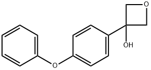 3-(4-phenoxyphenyl)oxetan-3-ol Structure