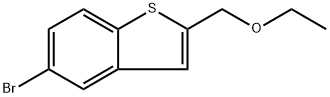 5-Bromo-2-(ethoxymethyl)benzo[b]thiophene Structure