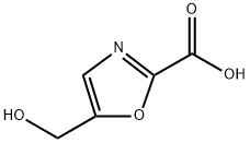 5-Hydroxymethyl-oxazole-2-carboxylic acid Structure