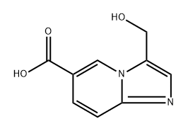 3-(hydroxymethyl)imidazo[1,2-a]pyridine-6-carboxylic acid Structure