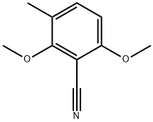 2,6-Dimethoxy-3-methylbenzonitrile Structure