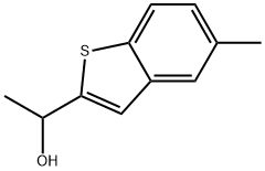 α,5-Dimethylbenzo[b]thiophene-2-methanol 구조식 이미지