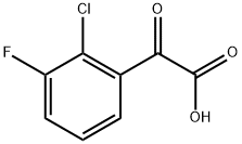 2-(2-chloro-3-fluorophenyl)-2-oxoacetic acid Structure