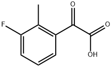 2-(3-fluoro-2-methylphenyl)-2-oxoacetic acid Structure