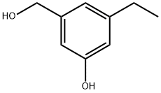 3-ethyl-5-(hydroxymethyl)phenol Structure