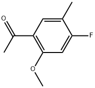 1-(4-fluoro-2-methoxy-5-methylphenyl)ethanone Structure