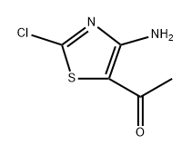 1-(4-Amino-2-chlorothiazol-5-yl)ethanone Structure