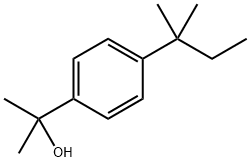 4-(1,1-Dimethylpropyl)-α,α-dimethylbenzenemethanol Structure