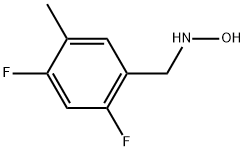 2,4-Difluoro-N-hydroxy-5-methylbenzenemethanamine Structure