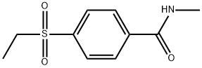 4-(Ethylsulfonyl)-N-methylbenzamide Structure