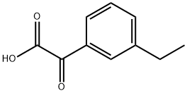 2-(3-ethylphenyl)-2-oxoacetic acid Structure