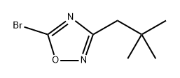 5-Bromo-3-neopentyl-1,2,4-oxadiazole Structure