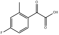 2-(4-fluoro-2-methylphenyl)-2-oxoacetic acid Structure