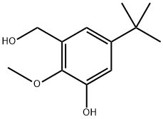 5-(tert-butyl)-3-(hydroxymethyl)-2-methoxyphenol Structure