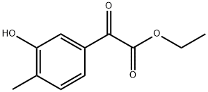 ethyl 2-(3-hydroxy-4-methylphenyl)-2-oxoacetate Structure