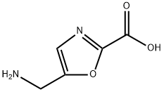 5-Aminomethyl-oxazole-2-carboxylic acid Structure