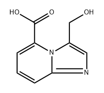 3-(hydroxymethyl)imidazo[1,2-a]pyridine-5-carboxylic acid Structure