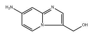 {7-aminoimidazo[1,2-a]pyridin-3-yl}methanol Structure