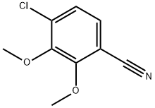 4-Chloro-2,3-dimethoxybenzonitrile Structure