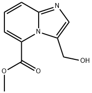 methyl 3-(hydroxymethyl)imidazo[1,2-a]pyridine-5-carboxylate 구조식 이미지