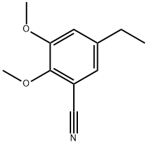 5-Ethyl-2,3-dimethoxybenzonitrile Structure