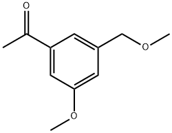 1-(3-(methoxymethoxy)-5-methylphenyl)ethanone 구조식 이미지