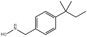 4-(1,1-Dimethylpropyl)-N-hydroxybenzenemethanamine Structure