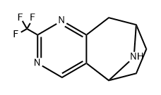 5-(trifluoromethyl)-4,6,12-triazatricyclo[7.2.1.0,2,7]
dodeca-2(7),3,5-triene Structure