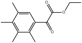 Ethyl 2,3,4,5-tetramethyl-α-oxobenzeneacetate Structure