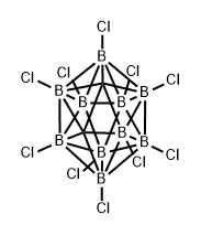 B-decachloro-1,2-dicarbadecaborane Structure