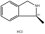 (1S)-1-methyl-2,3-dihydro-1H-isoindole hydrochloride 구조식 이미지