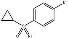 (4-bromophenyl)(cyclopropyl)imino-lambda6-sulf
anyl]one Structure