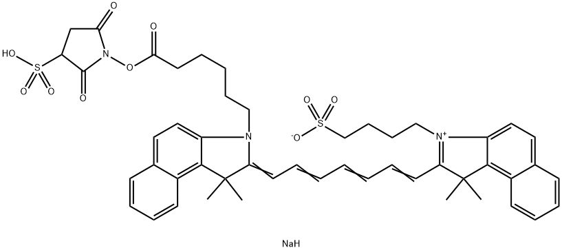 ICG-Sulfo-OSu sodium Structure