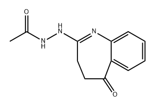 N'-(5-oxo-4,5-dihydro-3H-benzo[b]azepin-2-yl)acetohydrazide Structure