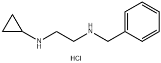 N-[2-(benzylamino)ethyl]cyclopropanamine dihydrochloride Structure