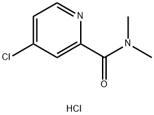 4-chloro-n,n-dimethylpyridine-2-carboxamide hydrochloride Structure