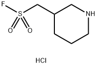 (Piperidin-3-yl)methanesulfonyl fluoride hydrochloride Structure